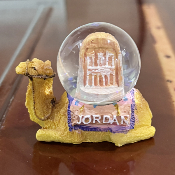 ヨルダンのスノードーム