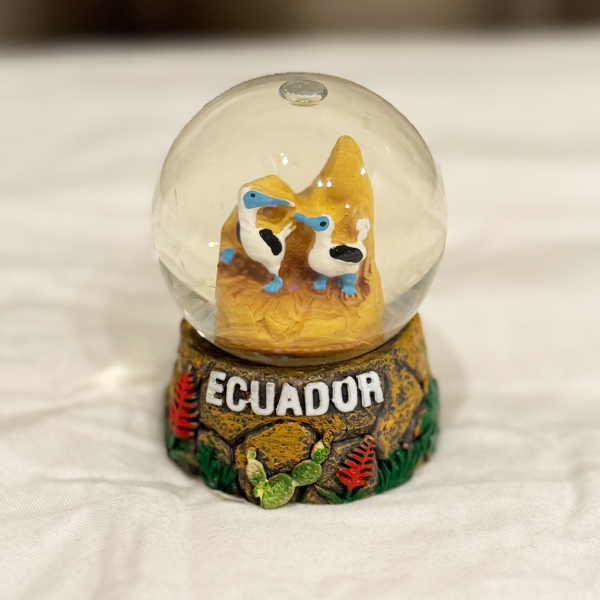 エクアドルのスノードーム